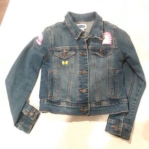 Girl’s blue jean jacket